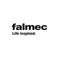 Falmec: Technologische Exzellenz in Aspiration für Ihre Küche Falmec Logo | Edilceram Design