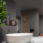 Einseitiger Kamin Antonio Lupi Canto del Fuoco CANTOMC63 | Edilceram Design