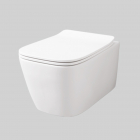 Wand-WC ohne Rand Artceram A16 ASV003- Weiß | Edilceram Design