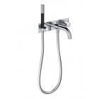 Messing-Wandbatterie + Unterputzteil Hotbath Cobber CB026+HBCB026 | Edilceram Design