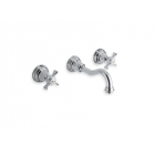 Waschtischarmatur Cristina Canova 3-Loch-Waschtisch-Wandbatterie CN242 | Edilceram Design