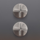 Cea Design Cross CRX 50 Thermostat-Brausebatterie für die Wandmontage | Edilceram Design