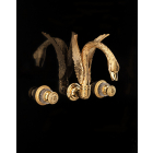 3-Loch-Wandbatterie Devon&Devon Excelsior Swan EXC-SW133MCR | Edilceram Design