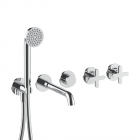 Set Badewannenrand + Einbauteil Fantini Icona Classic R019B+R019A | Edilceram Design