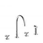 Mischbatterie für Küchenspüle Fantini Icona Classic R051 | Edilceram Design