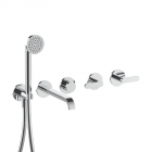 Badewannenrand + Einbauteil-Set Fantini Icona Deco R119B+R119A | Edilceram Design