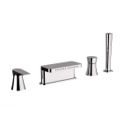 Daniel Diva DV699 Externer Einhebelmischer mit Mehrstrahl-Auslauf für Badewanne | Edilceram Design