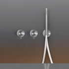 Cea Design Gastone GAS 25 Wandbatterie für Wanne und Dusche mit Handbrause | Edilceram Design