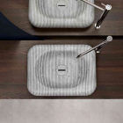 Aufsatzwaschtisch Antonio Lupi Pinstripe GESSATI160 | Edilceram Design