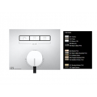Gessi Hi-Fi Mischbatterie 63081 Wandeinhand-Brausebatterie | Edilceram Design