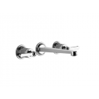 Gessi Venti20 65091 3-Loch-Waschtisch-Wandbatterie ohne Ablaufgarnitur | Edilceram Design