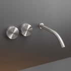 Cea Design Giotto GIO 42 Zweigriff-Wandbatterie mit Auslauf | Edilceram Design