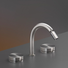 Cea Design Giotto GIO 46 3-Loch-Arbeitsplattenbatterie mit schwenkbarem Auslauf | Edilceram Design