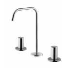 Fima Carlo Frattini So F3191A Waschtisch-Dreilochbatterie auf Arbeitsplatte | Edilceram Design