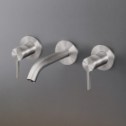 Cea Design Innovo INV 35 Zweigriff-Wandbatterie mit Auslauf | Edilceram Design