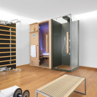 Sauna + Duschraum Hafro Cuna SCD50014-1S014 | Edilceram Design