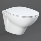 Randlose wandhängende Toilette Rak Morning MORWC1445AWHA | Edilceram Design