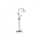 Daniel Tiara TA636DA7720 Wand-Badewannen-Brausebatterie mit Handbrause und Kopfbrause | Edilceram Design