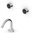 Zucchetti Savoir ZSV751 Bidet-Wandbatterie mit flachem Auslauf | Edilceram Design
