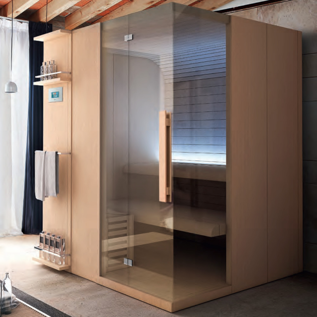 Finnische Sauna Hafro Cuna SCU10016-1S003 | Edilceram Design