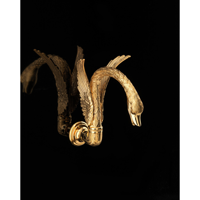 Steckdose zur Wandmontage Devon&Devon Excelsior Swan EXC-SW111CR | Edilceram Design