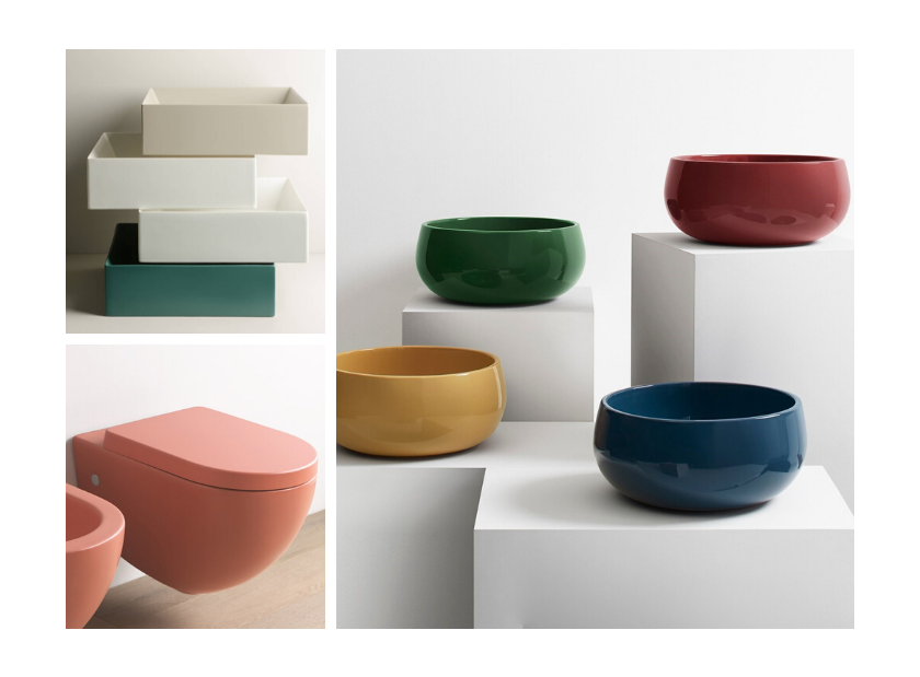 Wie Sie Ihr Bad mit Farben verschönern können.